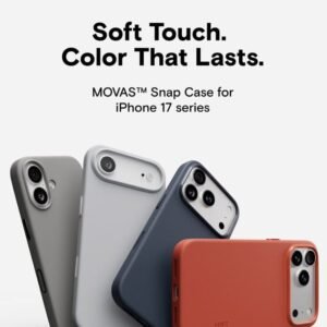 MOVA™ Snap Case for iPhone 17 Series – Soft Touch Protective Phone Case